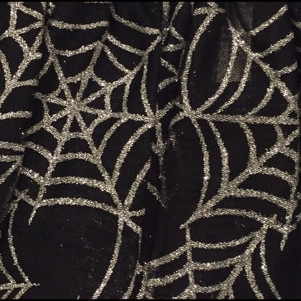 Glitter 🕷 Spiderweb Skirt
